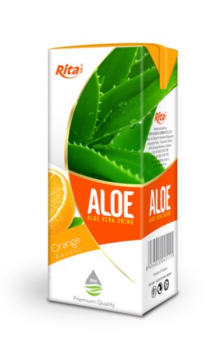 200ml Orange Flavour Aloe Vera